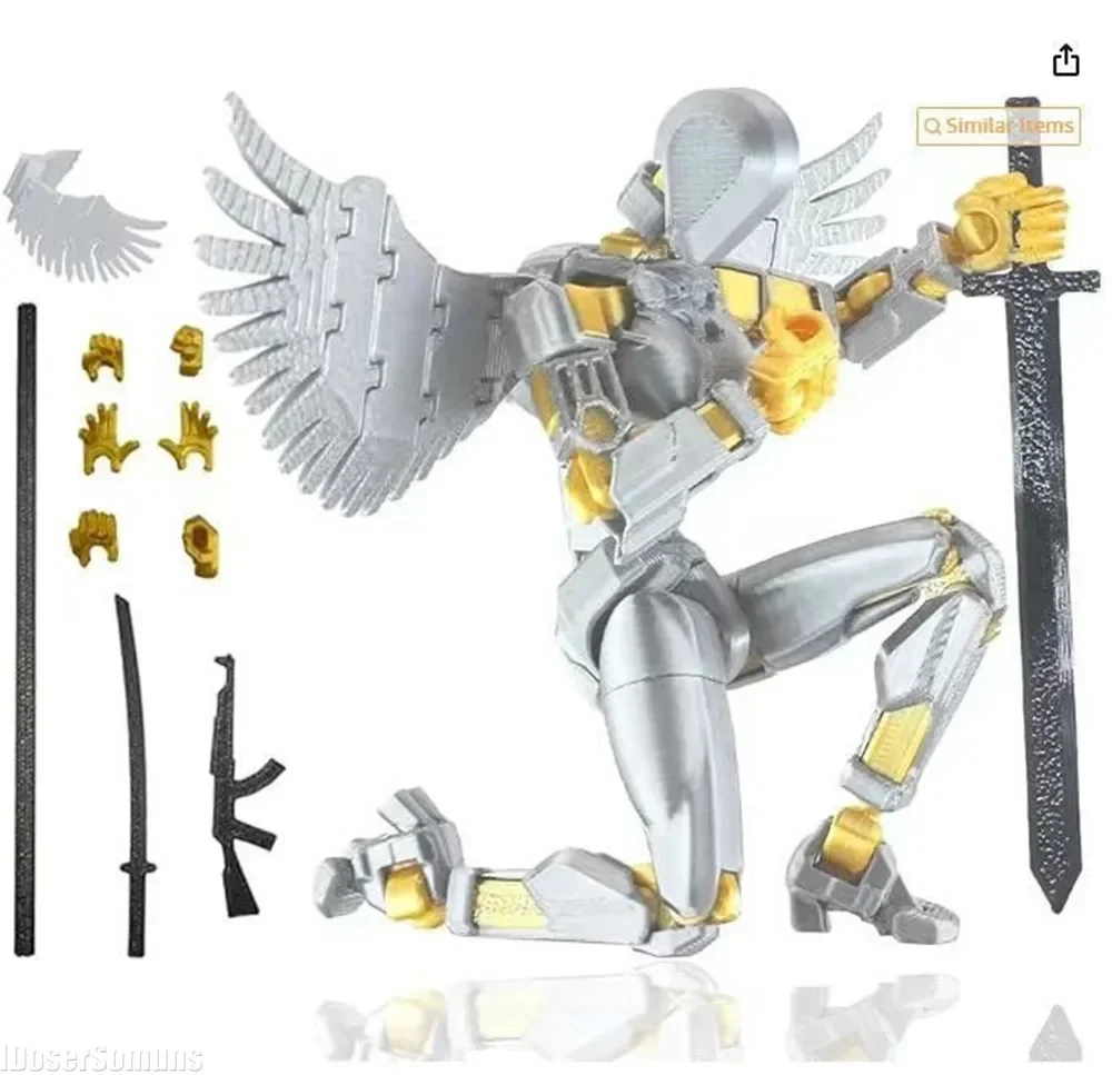 3D Printing Action Figure - 3D Printed Toys Action Figures DIY