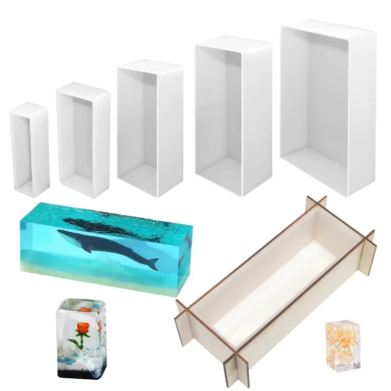 3D Printing Epoxy Resin - New Design 3D Rectangle Cuboid Epoxy