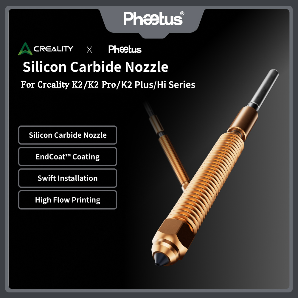 3D Printing News - Phaetus Silicon Carbide For Creality K2