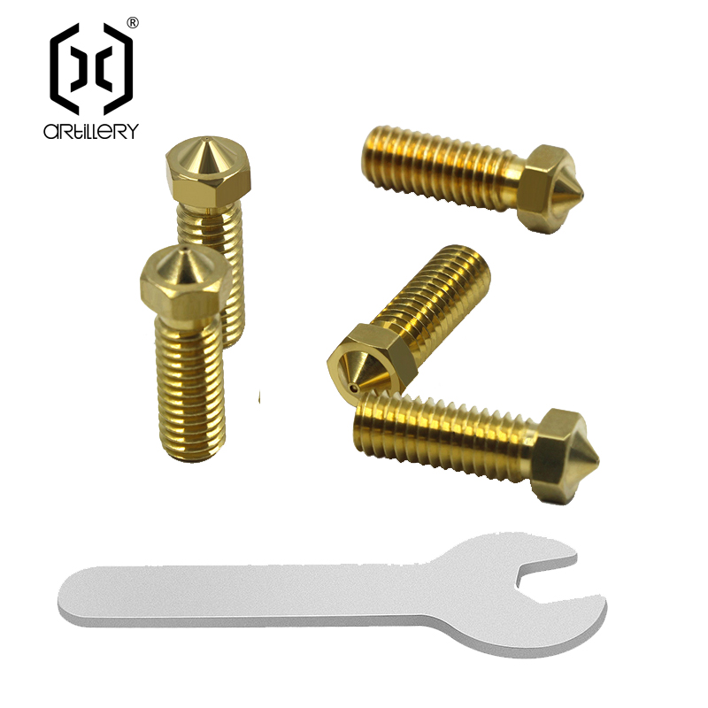 3D Printing News - E3D Brass Nozzle 0.2/0.4/0.6/0.8mm Tool Kit