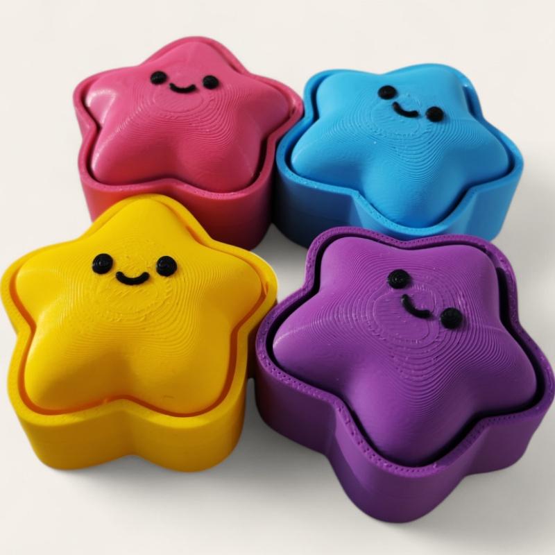 Cute 3D Printed Star Clicker F - 3D Printing Link 评论和价格