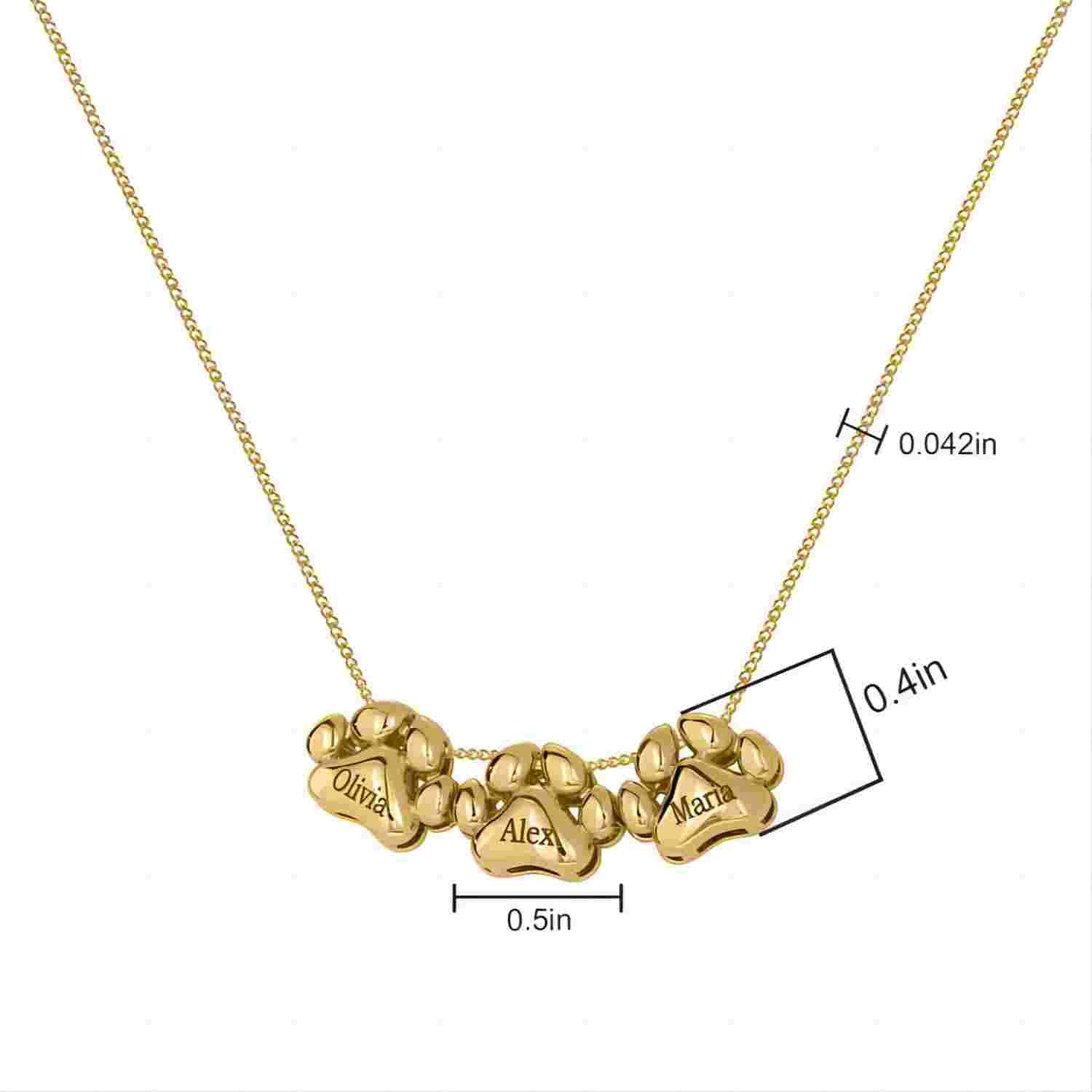 3D Luxury Paw Bracelet Custom  - 3D Printing Link 评论和价格