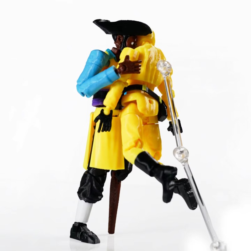 Super 3D Printed Multi Jointed - 3D Printing Action Figure 评论和价格