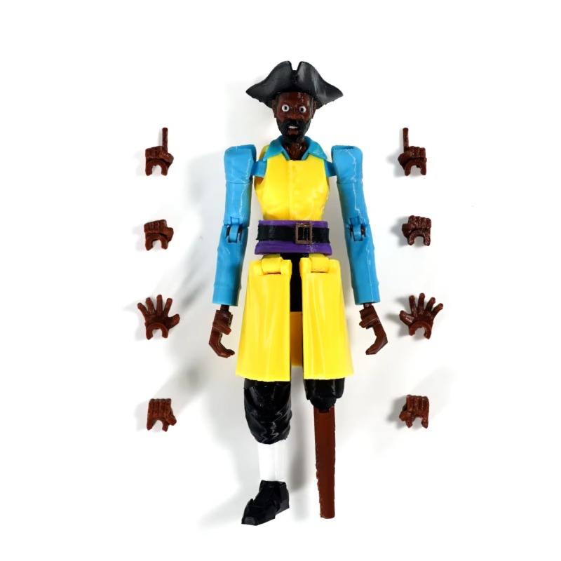 Super 3D Printed Multi Jointed - 3D Printing Action Figure 评论和价格