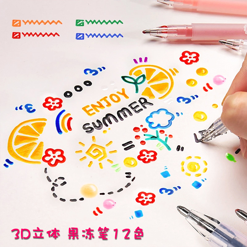 3D Three-dimensional Jelly Pen - 3D Printing Epoxy Resin 评论和价格