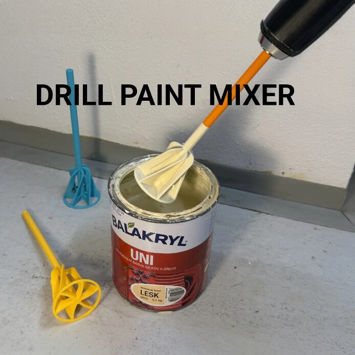 3D Printed Paint Mixer Drill S - 3D Printing Epoxy Resin 评论和价格