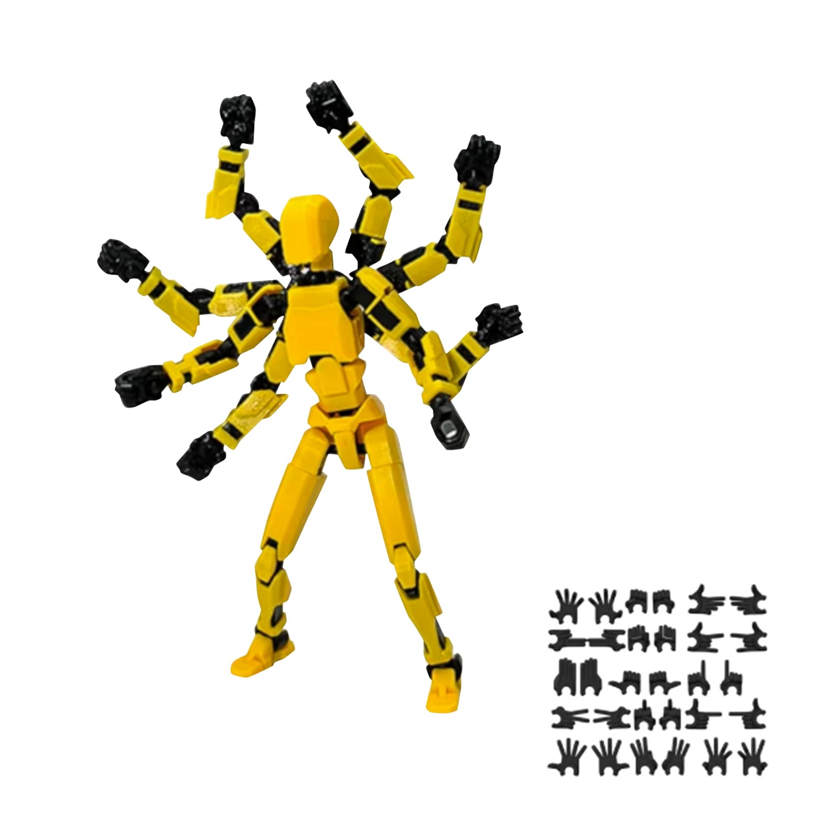 Multi-Jointed Movable Shapeshi - 3D Printing Action Figure 评论和价格