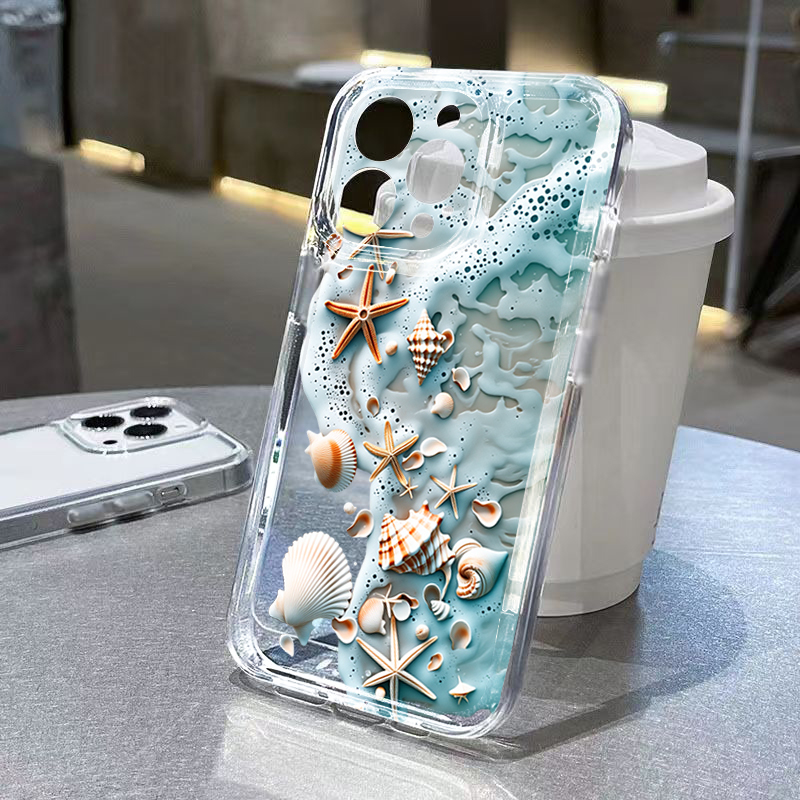 3D Beach Starfish Shell Phone  - 3D Printing Iphone 评论和价格