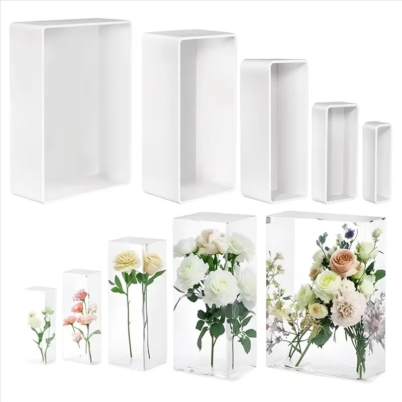 New Design 3D Rectangle Cuboid - 3D Printing Epoxy Resin 评论和价格