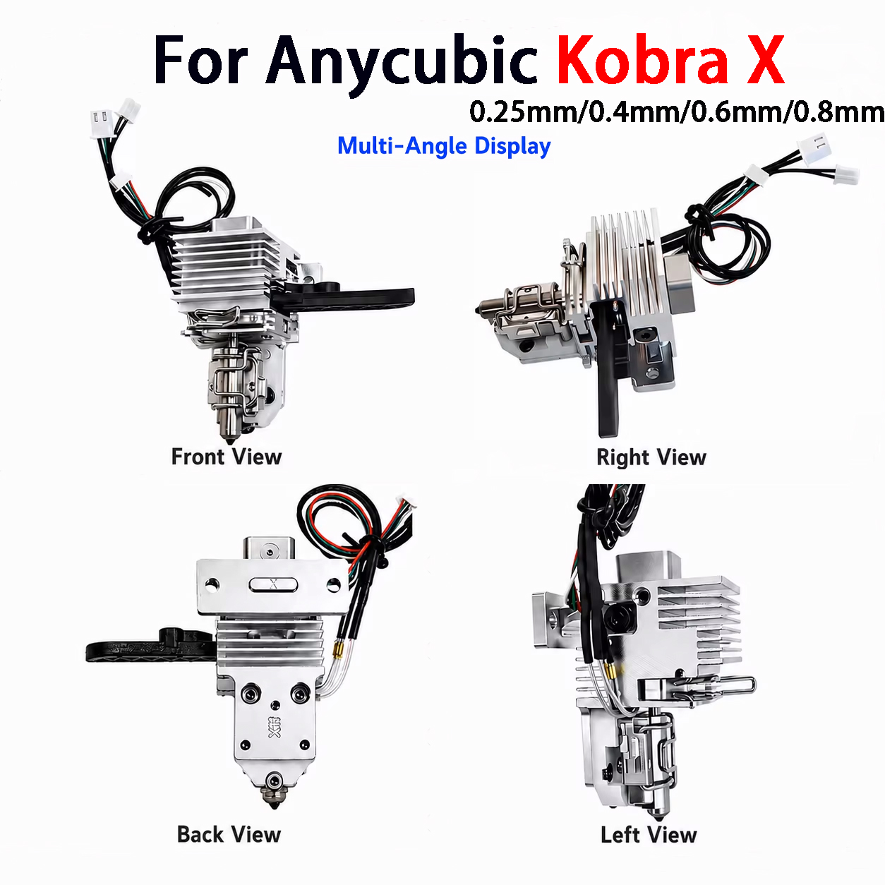 0.25 0.4 0.6 0.8mm Hot End Kit - 3D Printing News 评论和价格