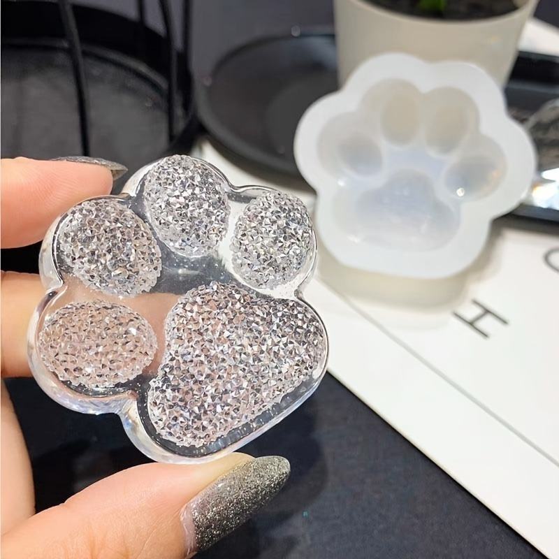 1pc Paw Print  Mold, Clear Epo - 3D Printing Epoxy Resin 评论和价格