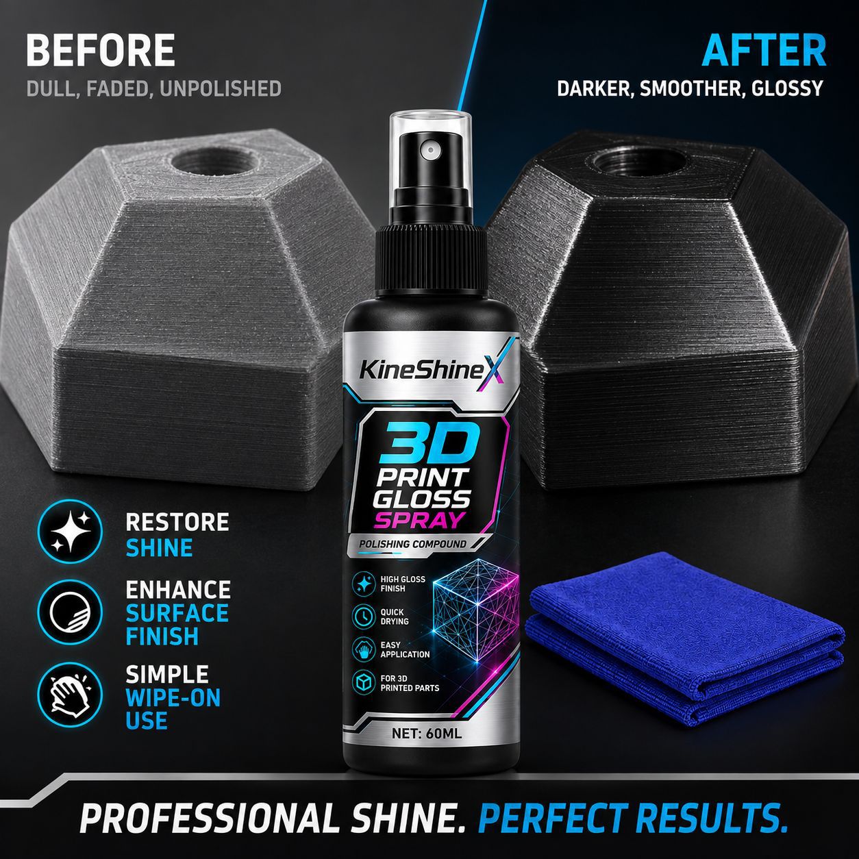 3D Print Gloss Spray Polishing - 3D Printing Liquid 评论和价格