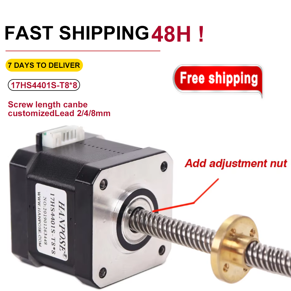 Nema17 Screw Stepper Motor 1.8 - Lead Screw Stepper 评论和价格