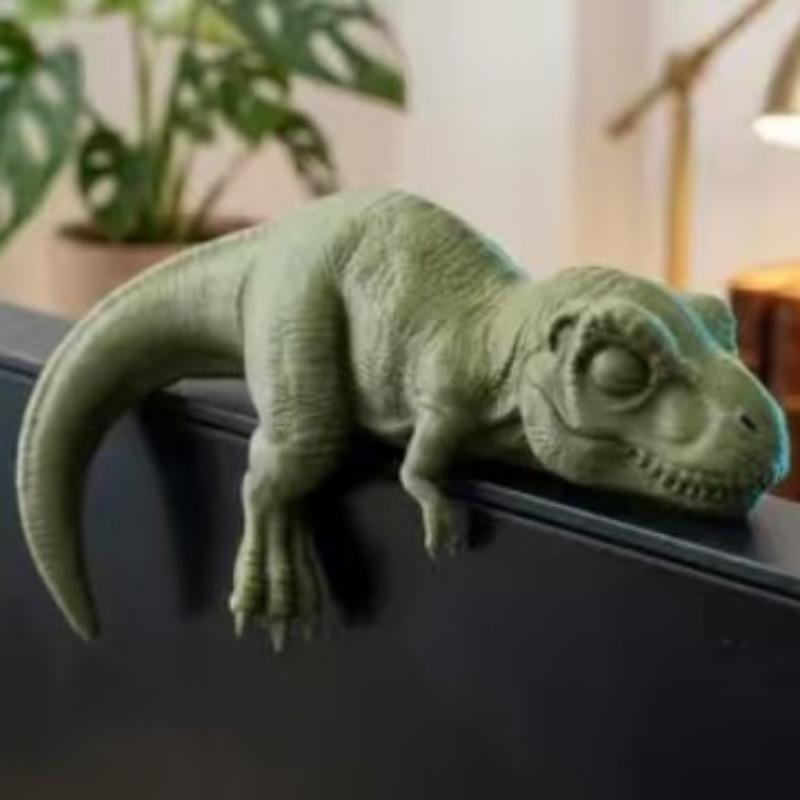Sleeping T-Rex Monitor Topper  - 3D Printing Office Setup 评论和价格