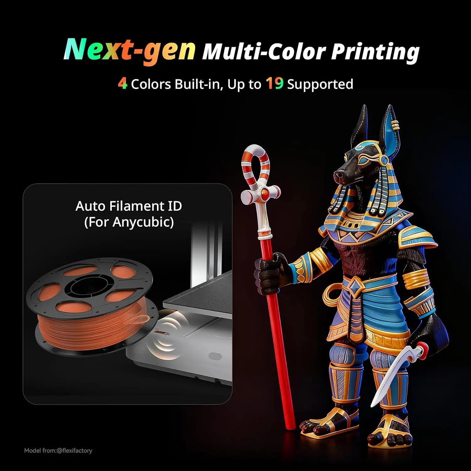 Kobra X Multicolor 3D Printer, - 3D Printing Ai 评论和价格