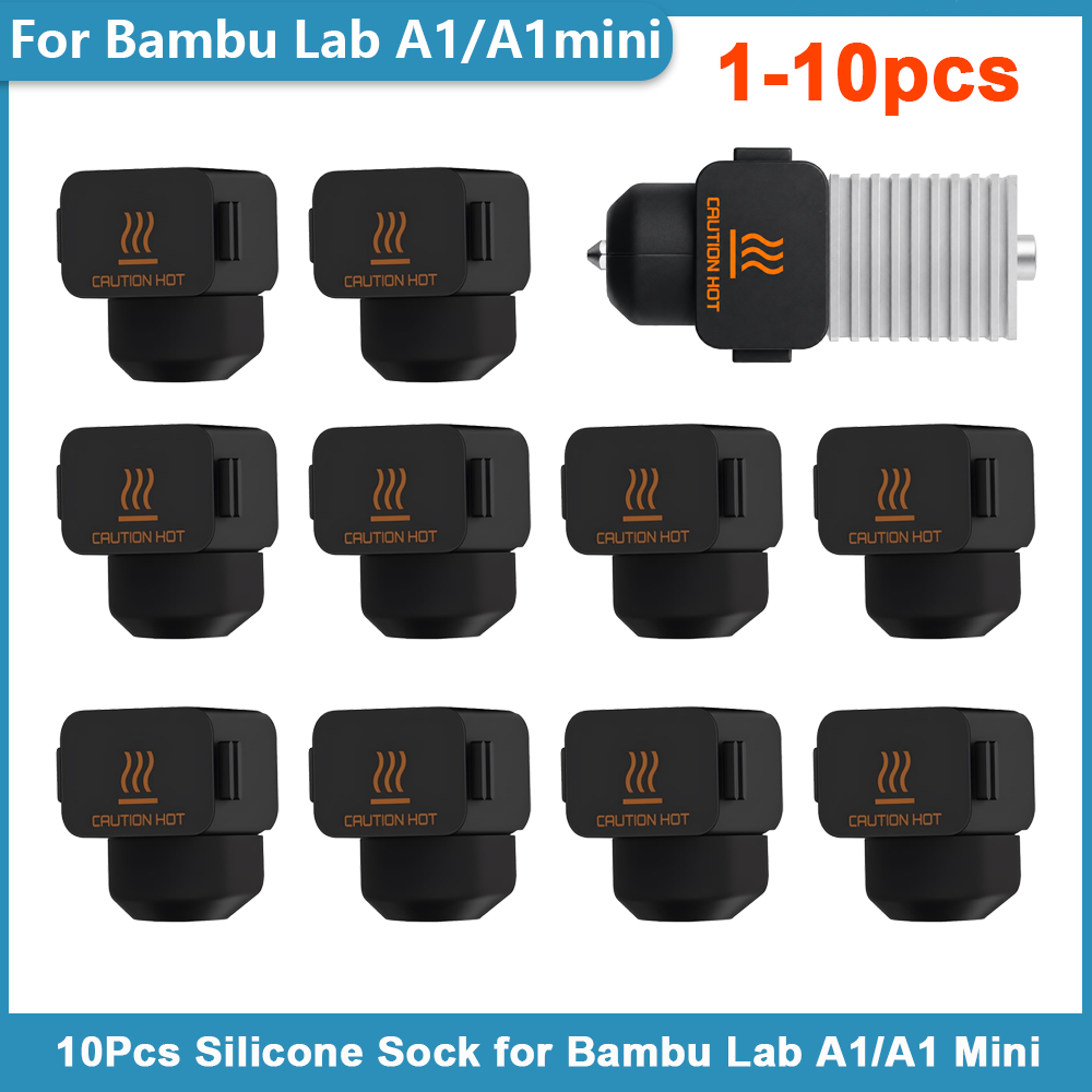 10Pcs Silicone Sock for Bambu  - 3D Printing News 评论和价格