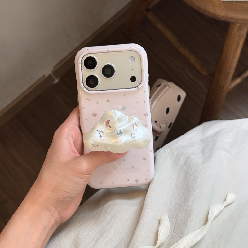 Cute Pink Star Print Phone Cas - 3D Printing Iphone 评论和价格
