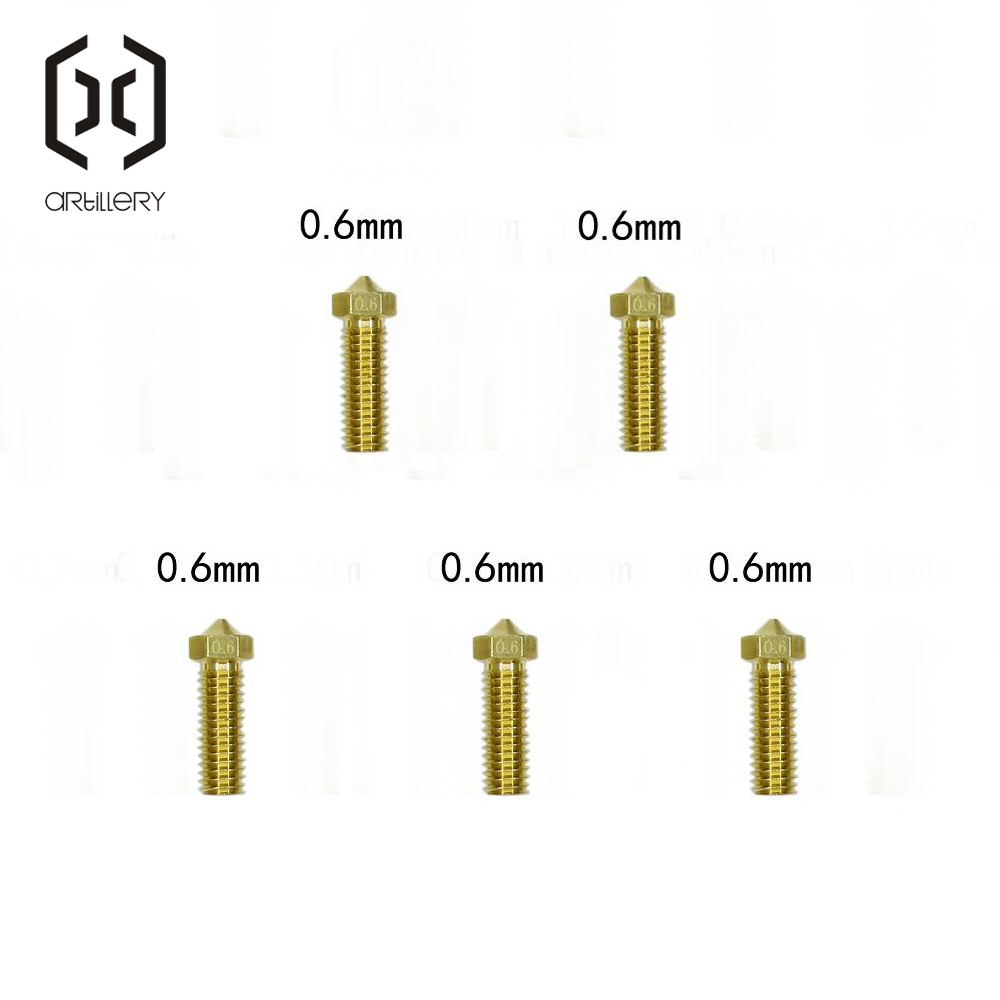 E3D Brass Nozzle 0.2/0.4/0.6/0 - 3D Printing News 评论和价格