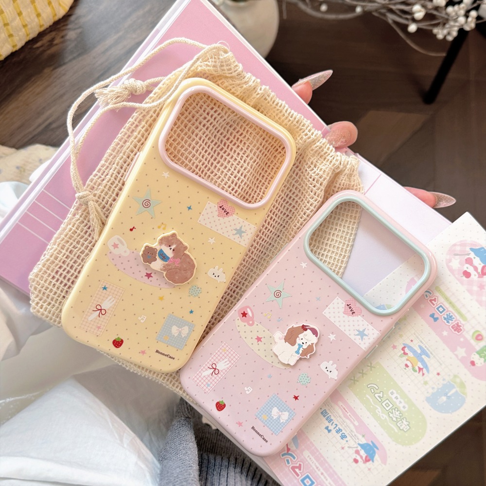 Cute 3D Embossed Puppy Cat Pho - 3D Printing Iphone 评论和价格