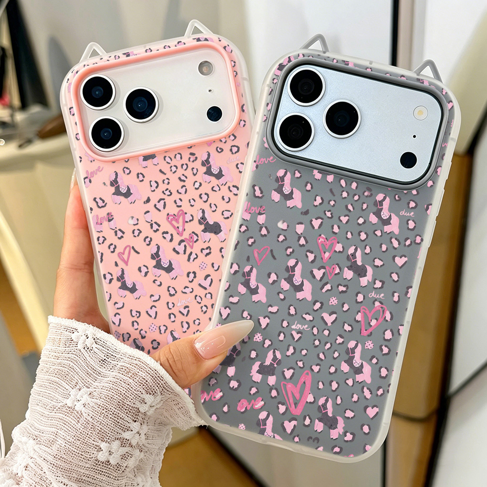 INS Leopard Print Phone Case F - 3D Printing Iphone 评论和价格