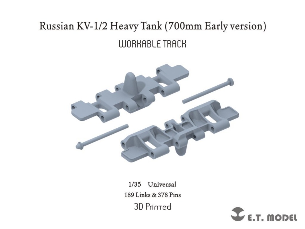 1/35 3D Printed Workable Track - 3D Printing Link 评论和价格